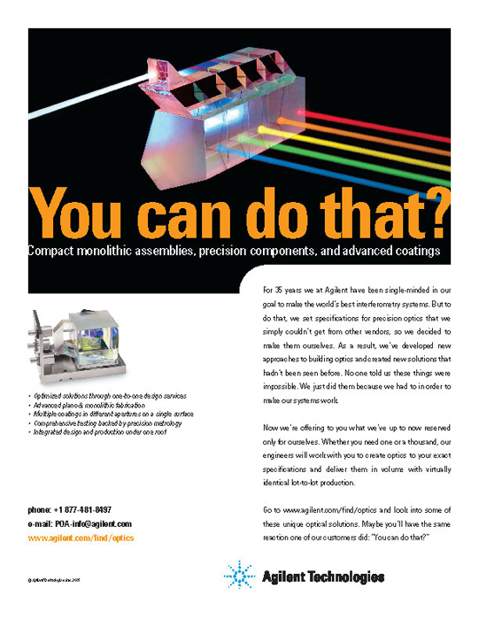 Composite Monolithic Optic