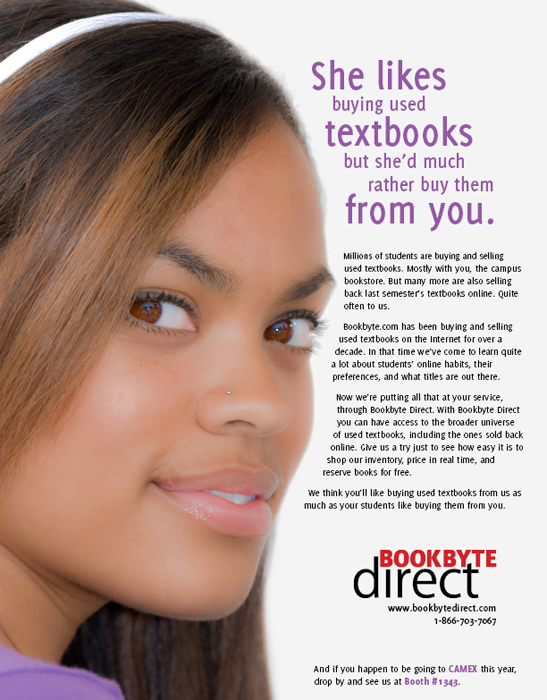 Bookbyte Direct trade ad